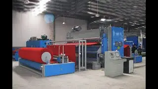 Needle Punching Carpet Line /Non-woven Blankets/Exhibition Carpets/Home Carpet Marking Machine
