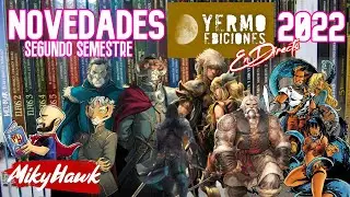 NOVEDADES de YERMO EDICIONES - SEGUNDO SEMESTRE 2022 - En Directo