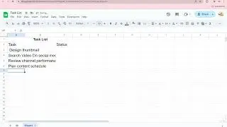 How to Create a Task List in Google Sheets with Checkboxes and Conditional Formatting