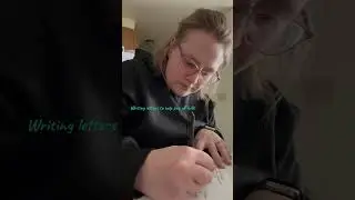 Writing letters to help pay for bills! #letters #extraincome