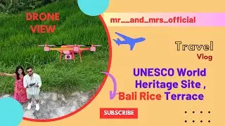 UNESCO World Heritage Rice Terrace - Drone | Bali |mr__and_mrs_official| Ubud  #travel #bali #drone