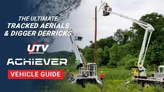 UTV Achiever - Tracked Aerials and Digger Derricks | Vehicle Guide & Key Features