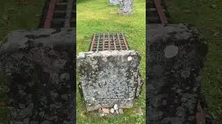 This is the cursed grave of 14th century warrior #history #scotland #shorts