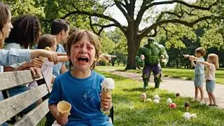 Hulk's Gaming Disaster + Ice Cream Chaos with Spider-Man! Epic Superhero Funny Moments 😂💚🕷️