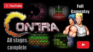 Contra &ndash; Full Gameplay (All Stages) | NES Classic 💥🔥#Contra #NES #retrogaming  #Gameplay #nostalgia
