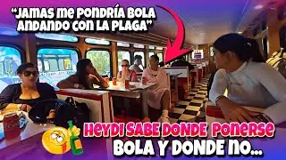 HEYDI sabe donde tomar y donde no | Camaron reto a HEYDI que puede ponerla bola