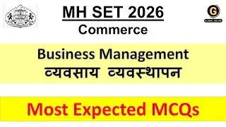 MH SET 2026| Commerce| Business Finance| Most Expected MCQs