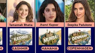 BOLLYWOOD ACTRESS AND THEIR PLACE OF BIRTH WILL SHOCKING YOU 😲 Music (HAAWK)