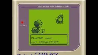 Blaine Super Potion glitch (Pok&eacute;mon Red and Blue)
