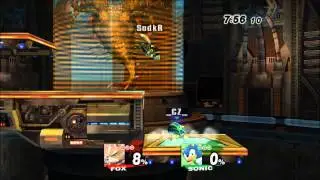 SSBB ChoZo (Peach/Sonic) vs Sodrek (Fox)