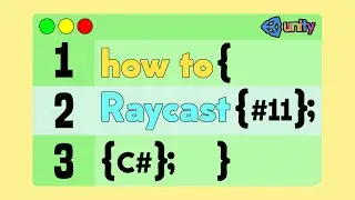 Unity How To C# - Raycast ( EP: 11 )