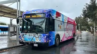 Happy New Years! San Mateo County Transit District: 2024 Gillig Low Floor Plus EV #5009 on Route ECR