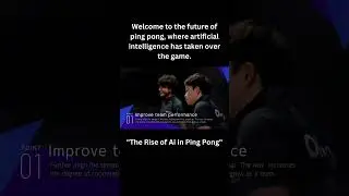 The Future of Ping Pong: AI Technology Unveiled #ai #technology #tech  #machinelearning #datascience