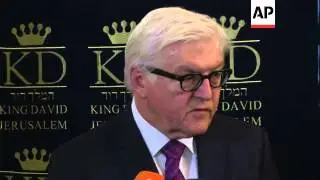 Germany FM on EU meeting, PM Netanyahu says Abbas must stop inciting people