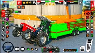 Indian Tractor Trolley Game 3D । Real Tractor Trolley Game । Real Tractor pulling Game। Android
