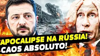 💥 R&uacute;ssia em colapso! Explos&otilde;es! Inc&ecirc;ndios! Blackouts! Frio mortal! Fim do sistema de Putin!