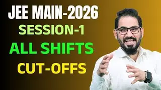 Cut-Offs I Marks Vs %ile I Session-1👉JEE Main #jee #neet #jeemain #jee2026