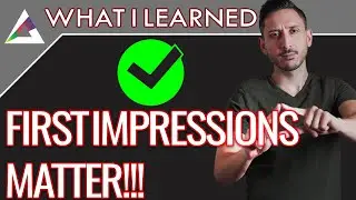 FIRST IMPRESSIONS MATTER!! | What I Learned | Filmmaking, Editing, and Freelancing