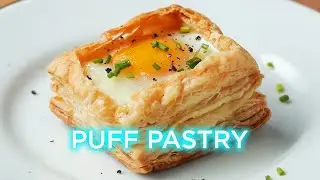 Puff Pastry Breakfast Cup