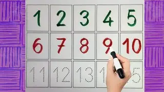 Let&rsquo;s Count from 1 to 15! 🎉 Colorful Number Adventure for Kids | #KiddosTV 🧮🌈 #123 #123go #numbers