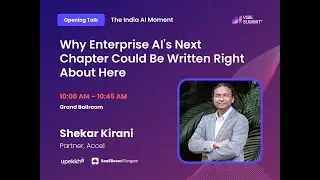 VIBE Summit 2025 | The India AI moment