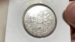 Англия.Шиллинг 1723г.
