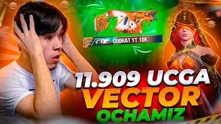 11,909 UC YANGI VECTOR OCHDIM🤩JUDA OMADLI OPEN KEYS BOLDI!!!