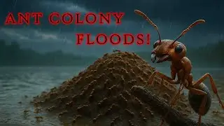 Epic Ant Colony Rescue During Flood &ndash; Incredible Teamwork Caught on Camera!