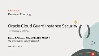Developer Coaching - Workload Protection with Cloud Guard Instance Security