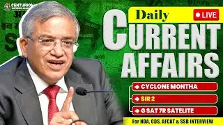 30th OCTOBER 2025 Current Affairs | Daily Current Affairs Important Question for NDA/CDS/AFCAT