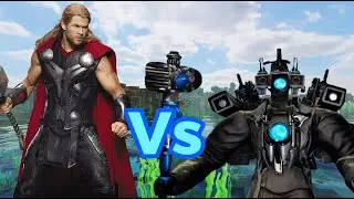 Skibidi Titan Cameraman VS Thor  - Memes.