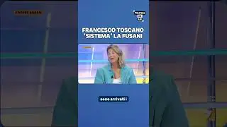 Francesco Toscano sistema la Fusani.