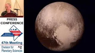 DPS 47: The New Horizons Encounter with the Pluto System: Geology, Atmospheres & Satellites