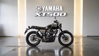 Первый взгляд на Yamaha XT500 2026 года &mdash; ретро-легенда встречается с современным зверем!