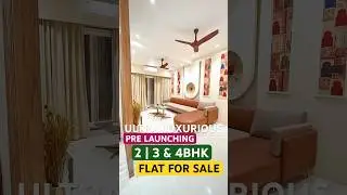 Ultra Luxury 3BHK Demo Flat Tour | Premium Apartments in Raipur | Starting @ ₹4000/sqft #shorts