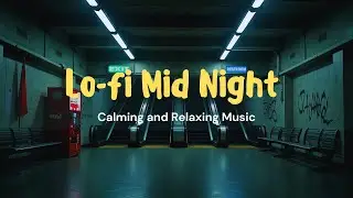 Lofi Midnight - Nostalgic Urban at Underground Station - Relaxing and Calming Music