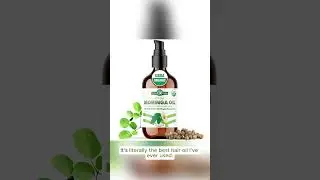 100% Pure Moringa Oil Organic for Face, Hair, Nails and Dry Skin