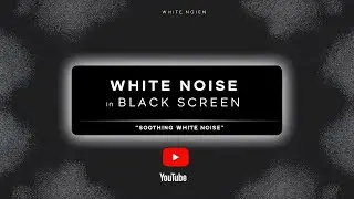 White Noise In Black Screen | Colicky Baby Sleeps To This Magic Sound | NO ADS | Calm, Relax & Sleep