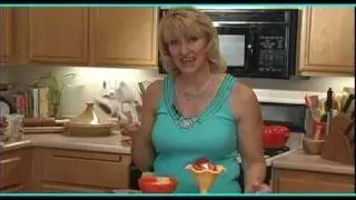 Gadget Gal&reg; shows how to quickly dice veggies and berries.