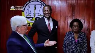 ORDEM DOS ADVOGADOS DE ANGOLA RECEBE VISITA INSTITUCIONAL DO PRESIDENTE DO STJ DO BRASIL