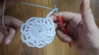 Crochet doily beautiful design |crochet coaster |motif