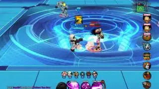 Lost Saga combo on a robot of the hq (In better quality.)