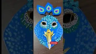 Peacock mask/#shortsviral #shortsfeed #ytshorts #shorts #shortsvideo #peacockmask #peacock