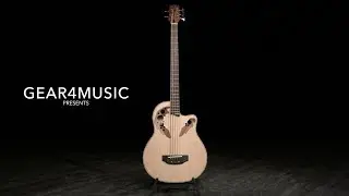 Roundback Electro Acoustic 5 String Bass Guitar by Gear4music