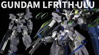 【ガンプラ全塗装】ルブリスウルにダブルオー系キット盛りまくってみた　GUNDAM LFRITH ULU/MIXING BUILD【ゆっくり】
