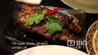 Isarn Thai Restaurant in London UK serving Curry and Salad