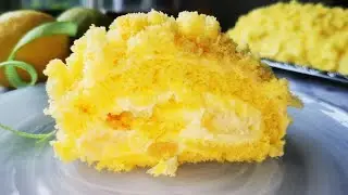 МИМОЗА🍰ПАНДИШПАНОВО РУЛО🍰 Мимоза