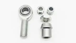 JOKA Chromoly Rose Heim Joint Rod End Bearing Sets with Bungs and Jam Nut for Racing Car Offroad