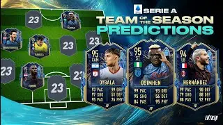 FIFA 23 SERIE A TEAM OF THE SEASON PREDICTION!