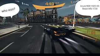 Asphalt 8-Epic race- my Acura NSX 1685 vs 1730 Beast Alfa